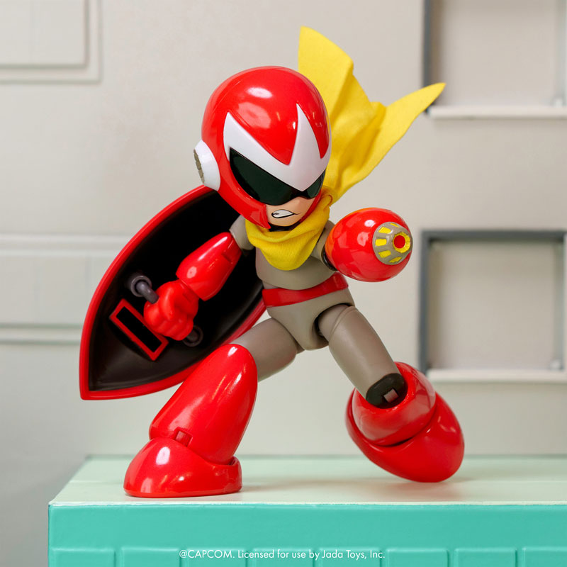 Jada Toys Mega Man Proto Man 1/12 Action Figure JAPAN OFFICIAL