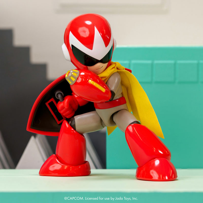 Jada Toys Mega Man Proto Man 1/12 Action Figure JAPAN OFFICIAL