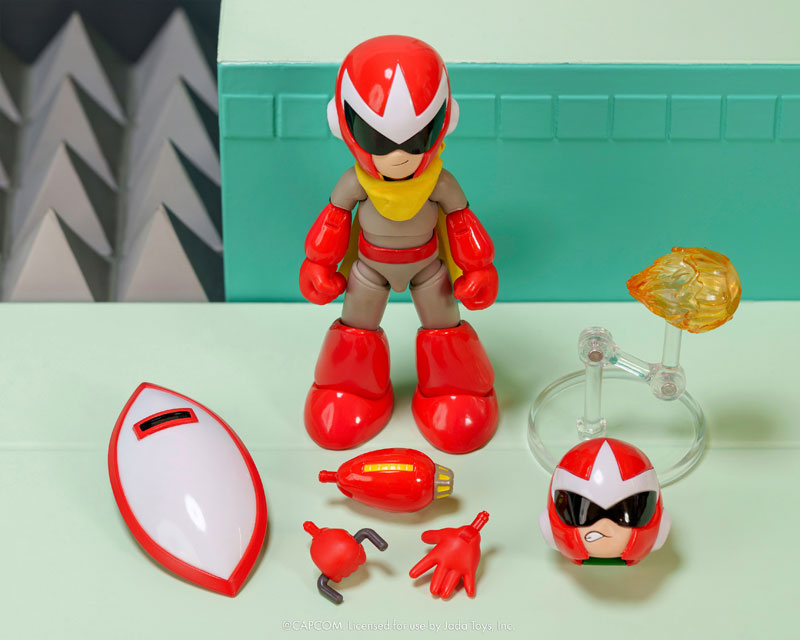 Jada Toys Mega Man Proto Man 1/12 Action Figure JAPAN OFFICIAL
