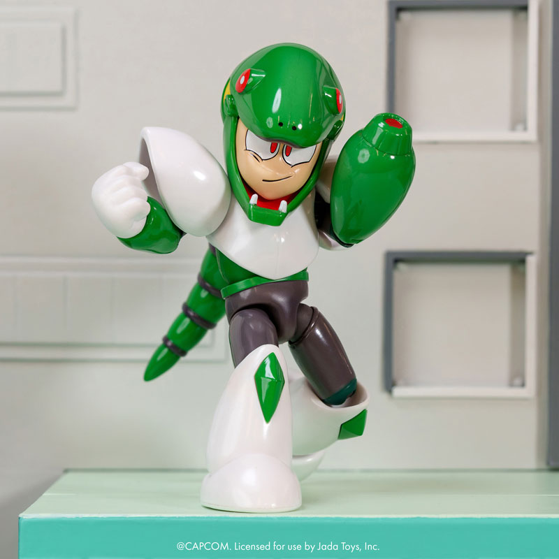 Jada Toys Mega Man Snake Man 1/12 Action Figure JAPAN OFFICIAL