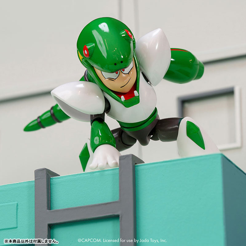 Jada Toys Mega Man Snake Man 1/12 Action Figure JAPAN OFFICIAL