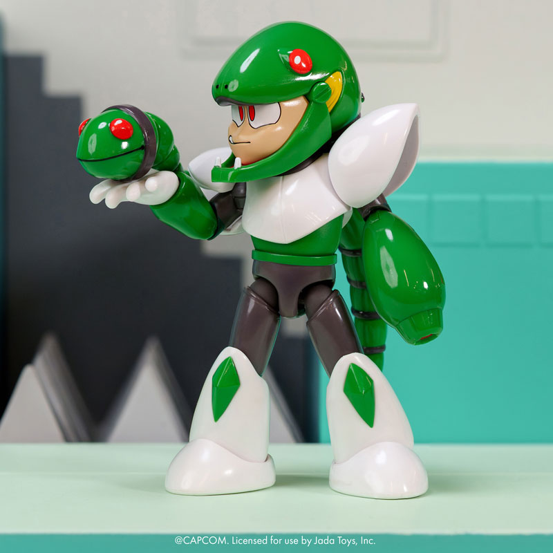 Jada Toys Mega Man Snake Man 1/12 Action Figure JAPAN OFFICIAL