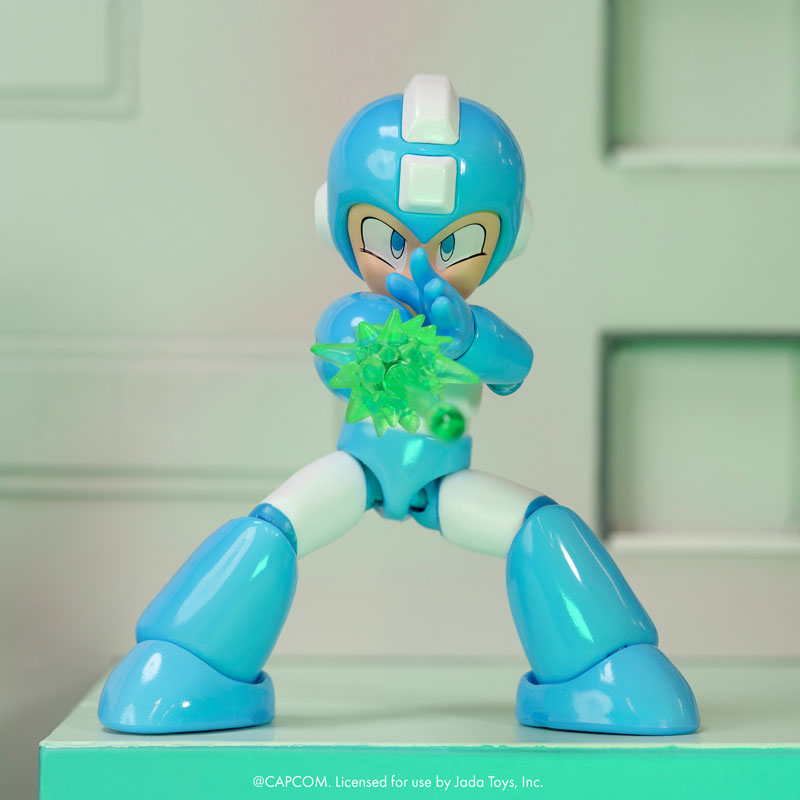 Jada Toys Mega Man Mega Man Gemini Laser 1/12 Action Figure JAPAN OFFICIAL