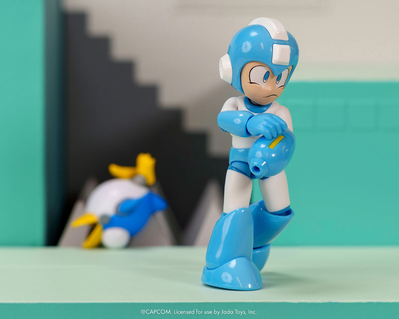Jada Toys Mega Man Mega Man Gemini Laser 1/12 Action Figure JAPAN OFFICIAL