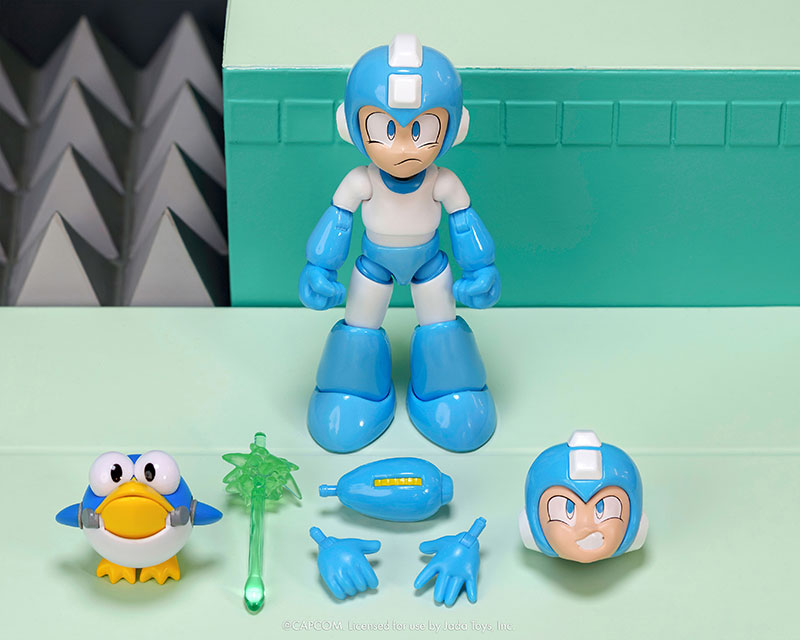 Jada Toys Mega Man Mega Man Gemini Laser 1/12 Action Figure JAPAN OFFICIAL