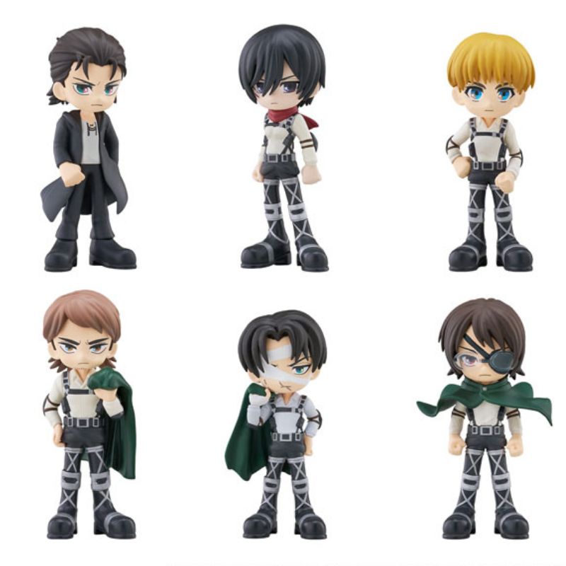 Bushiroad Creative PalVerse Attack on Titan The Final Season Figure 6Pack Box