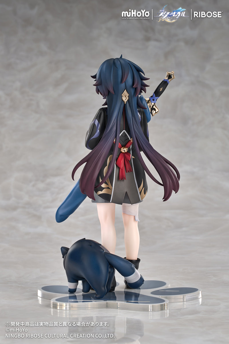 RIBOSE RISE UP+ Honkai Star Rail Chibi Cat Series Blade Ver. Figure JAPAN