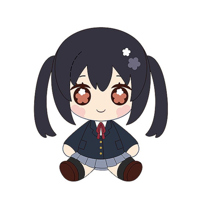 GoodSmile Moment Huggy Doll K-On! Azusa Nakano Plush JAPAN OFFICIAL