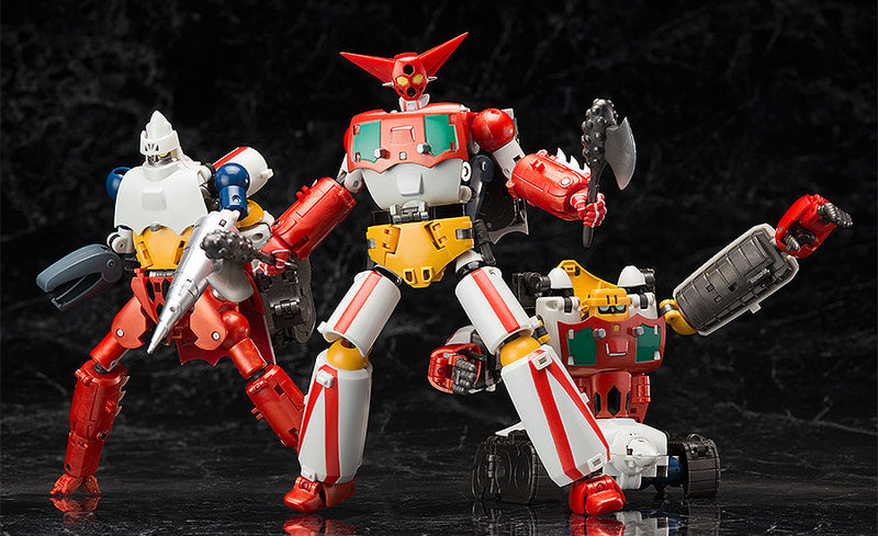 FREEing Getter Robo Dynamic Change R Getter Robo Action Figure JAPAN OFFICIAL