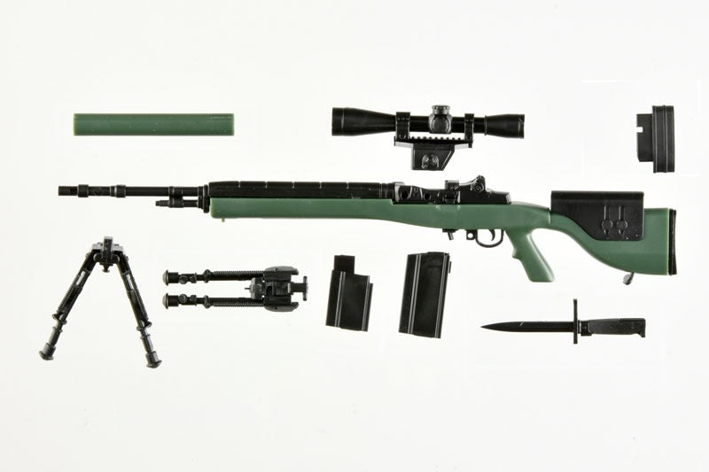 Tomytec LittleArmory LA119 M14DMR Type 1/12 Model Kit JAPAN OFFICIAL