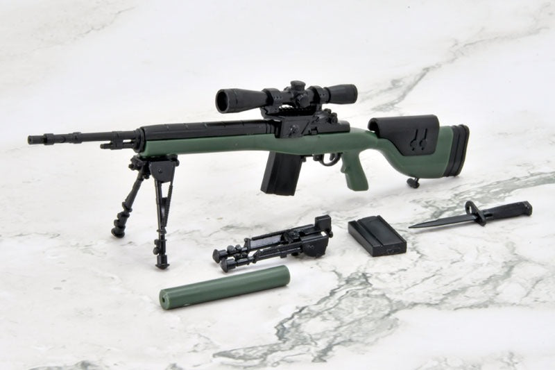 Tomytec LittleArmory LA119 M14DMR Type 1/12 Model Kit JAPAN OFFICIAL
