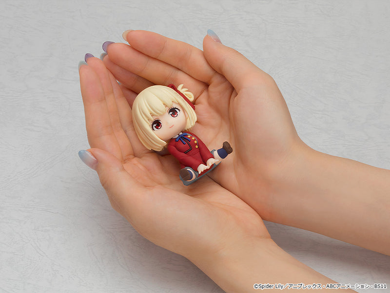 Nendoroid Plus Lycoris Recoil Chisato Nishikigi Rubber Mascot Figure JAPAN