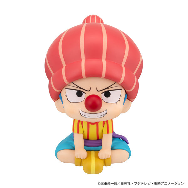MegaHouse LookUp ONE PIECE Buggy Childhood Ver. Figure JAPAN OFFICIAL