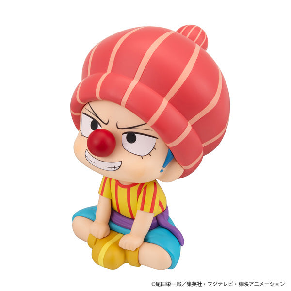 MegaHouse LookUp ONE PIECE Buggy Childhood Ver. Figure JAPAN OFFICIAL