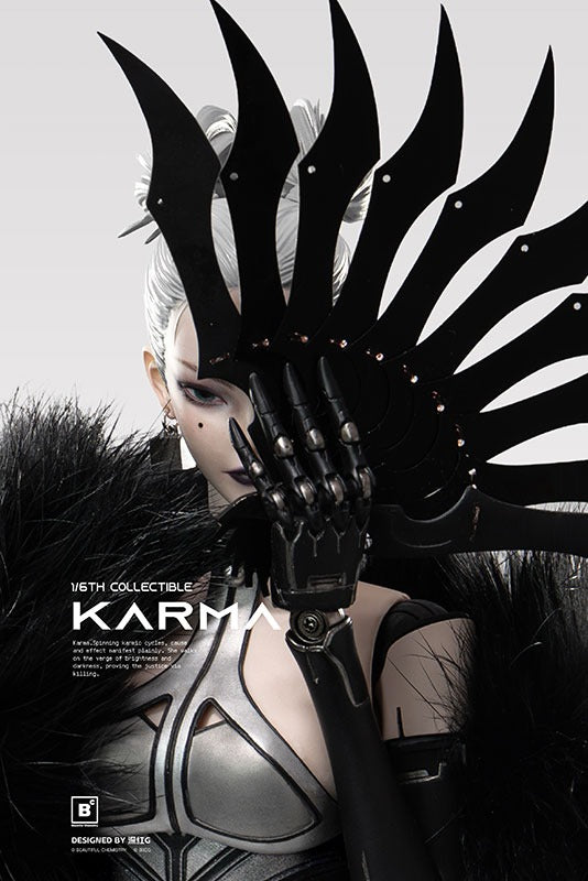Beautiful Chemistry x Gu Junyi White Knight Aruba Karuma 1/6 Action Figure JAPAN