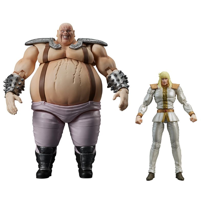 DIG DIGACTION Fist of the North Star Shin & Heart Set 1/24 Action Figure JAPAN