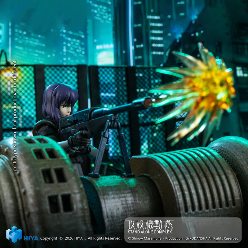 Ghost in the Shell Stand Alone Complex Motoko Kusanagi Battle Suit Action Figure