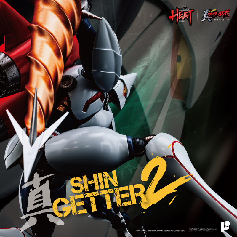 METAL HEAT Series Shin Getter 2 Getter Robo Armageddon Ver. Action Figure JAPAN