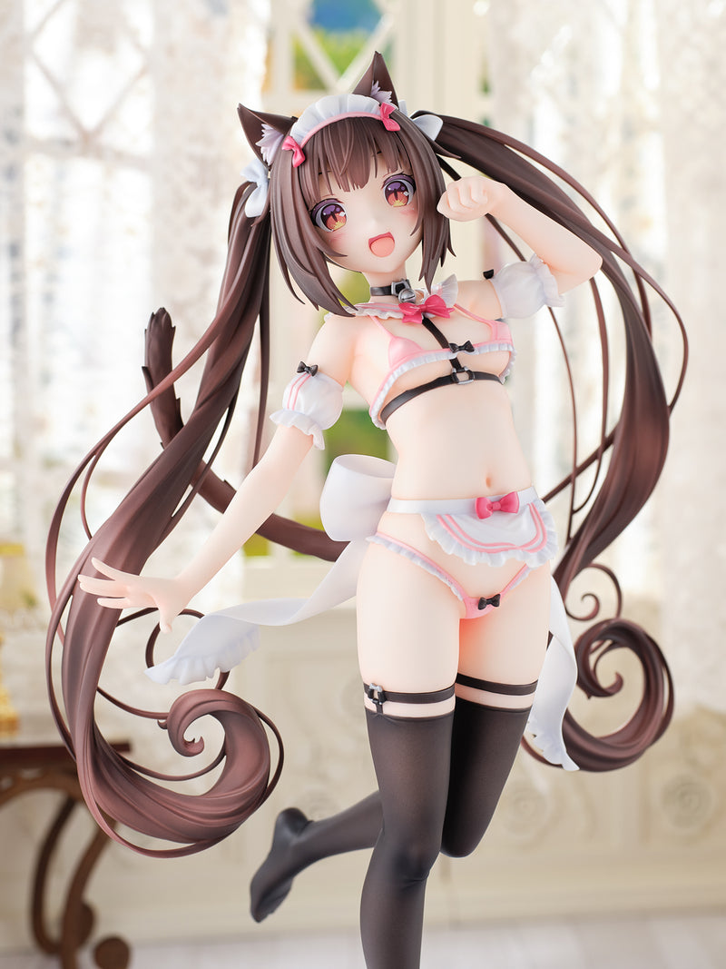 OrchidSeed Nekopara Chocola Micro Bikini Maid DX Edition 1/5.5 Figure JAPAN