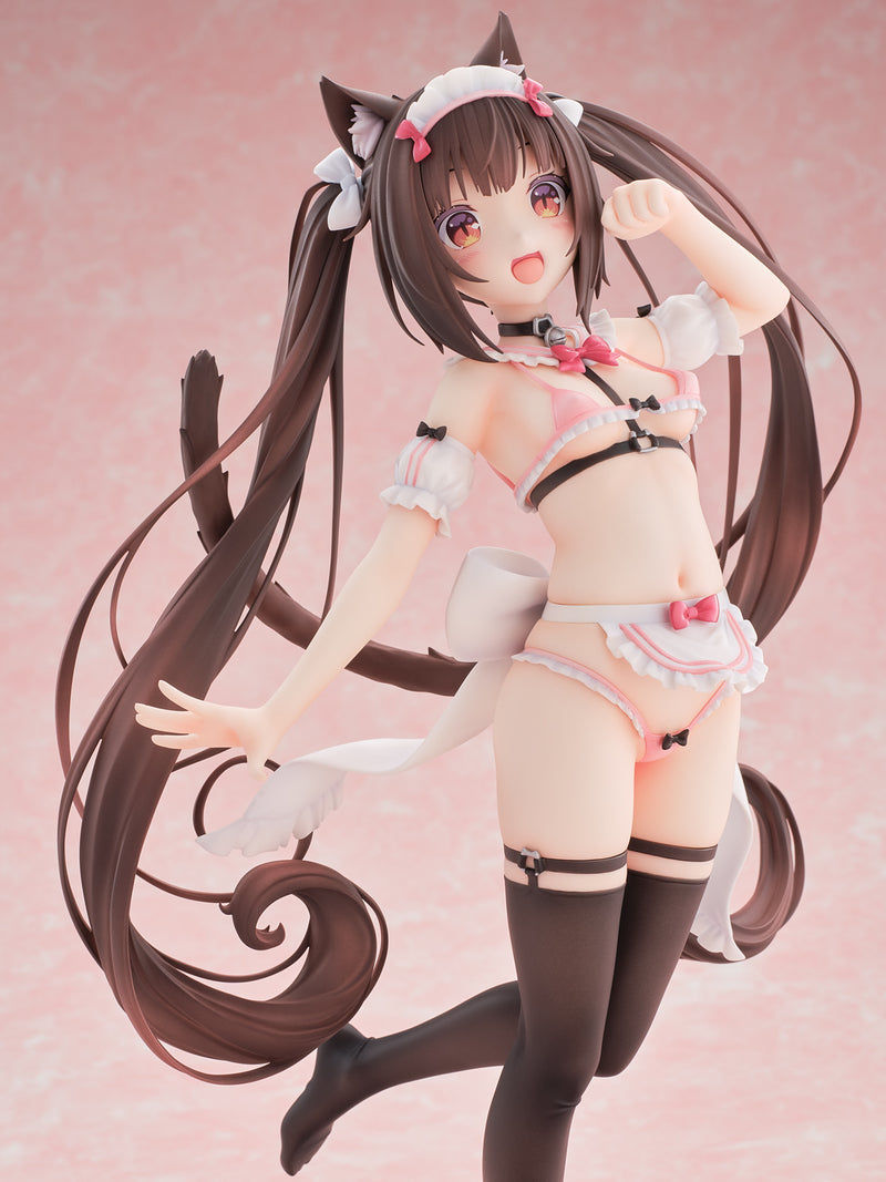 OrchidSeed Nekopara Chocola Micro Bikini Maid DX Edition 1/5.5 Figure JAPAN