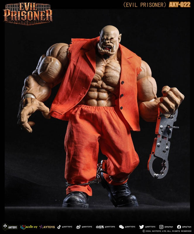 AXYTOYS Evil Prisoner AXY-022 Original Color 1/12 Action Figure JAPAN OFFICIAL