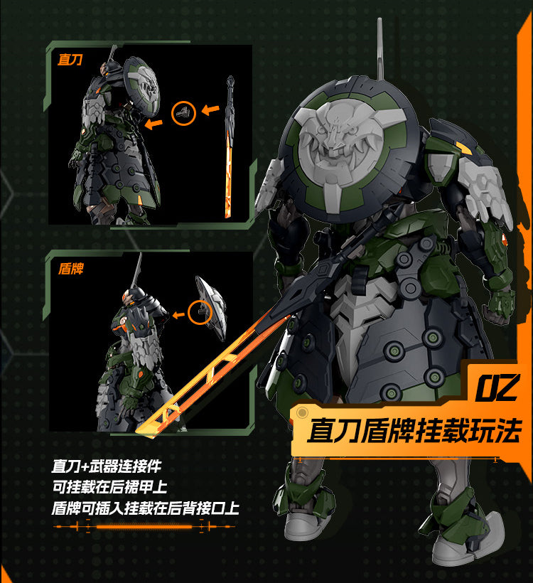 MOTOR NUCLEAR BV-XH04A Zhong Yong Tepputo Model Kit JAPAN OFFICIAL