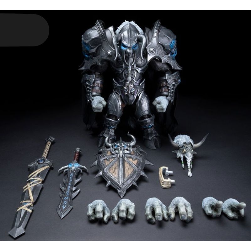 Ebon Blade Rampart Goren Frosthoof Tauren Death Knight 1/10 Action Figure JAPAN