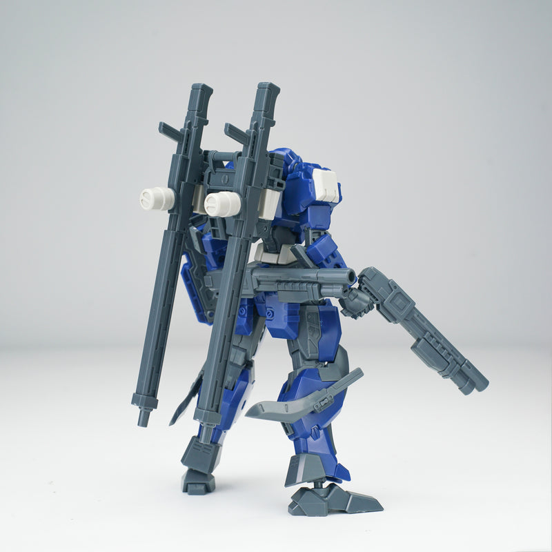 SHEIK MAINLAND Ultra Action Trooper Series V-gilante Blue 1/144 Model Kit JAPAN