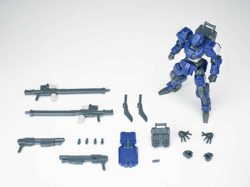 SHEIK MAINLAND Ultra Action Trooper Series V-gilante Blue 1/144 Model Kit JAPAN