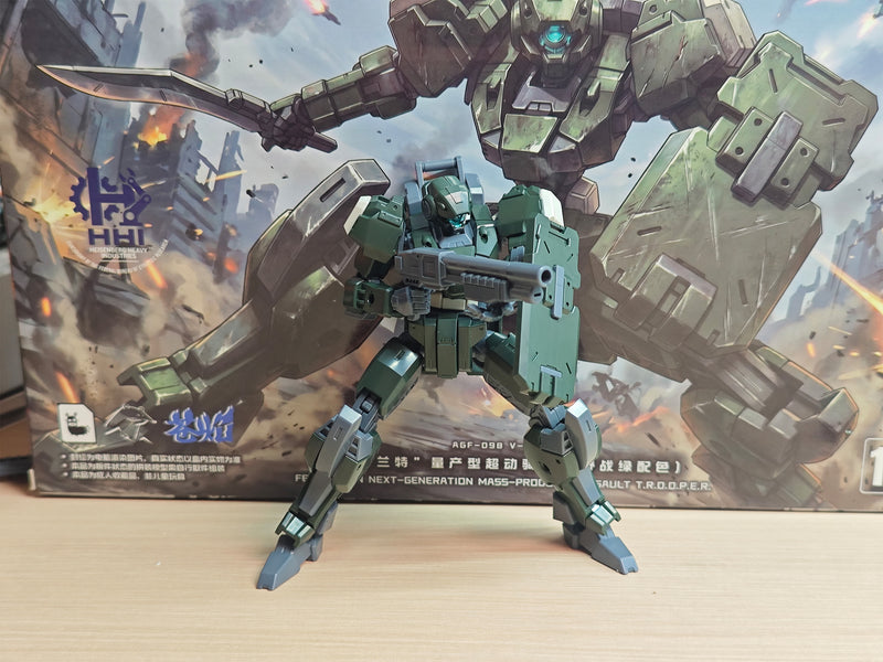 SHEIK MAINLAND Ultra Action Trooper Series V-gilante Green 1/144 Model Kit JAPAN