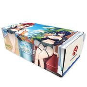 Dolphin Wave Iruka & Michiru Coast Riding New Illustration Storage Box JAPAN