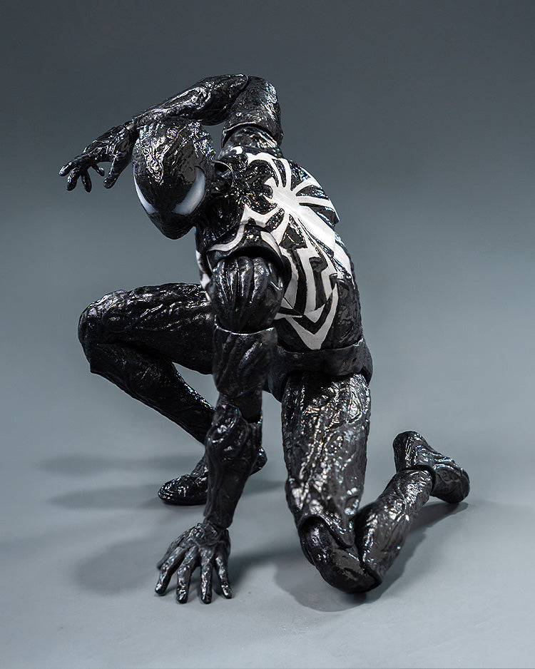 DLX Spider Man Symbiote Suit Peter Parker Standard Edition 1/12 Action Figure