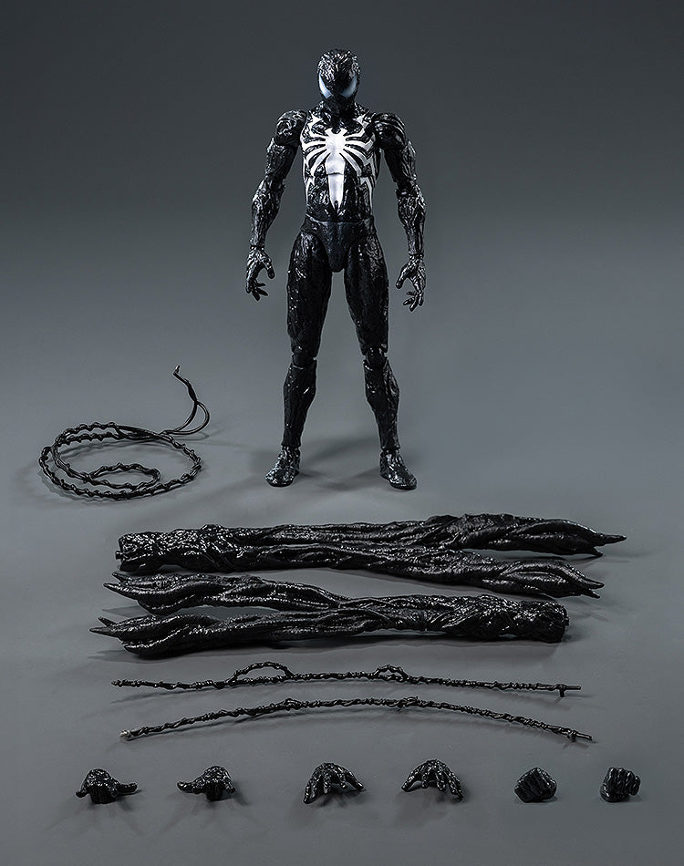 DLX Spider Man Symbiote Suit Peter Parker Standard Edition 1/12 Action Figure