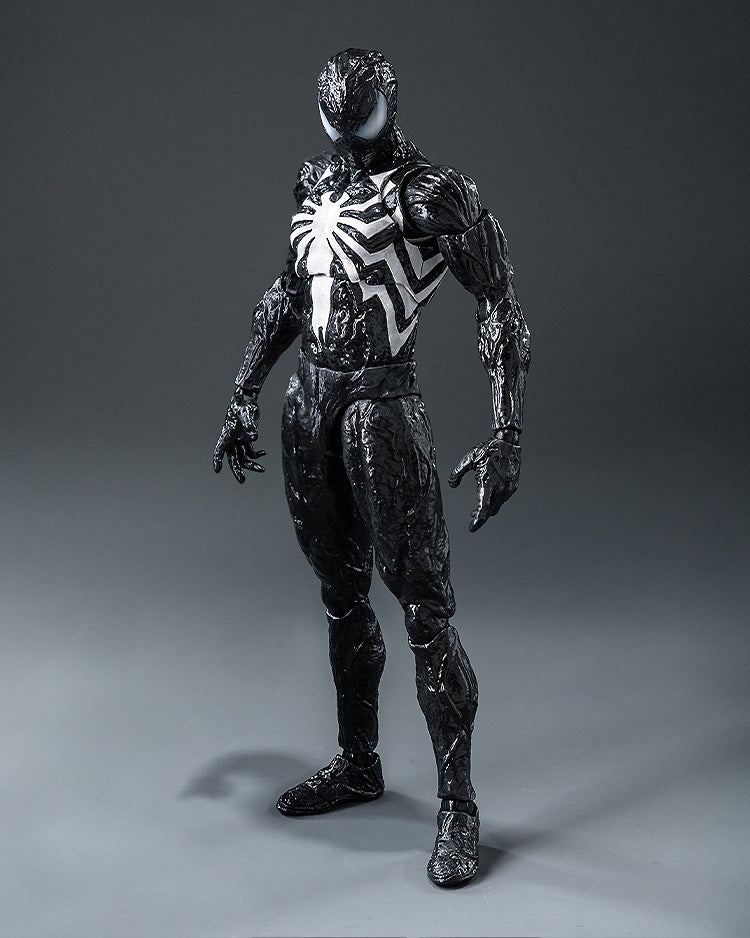 DLX Spider Man Symbiote Suit Peter Parker Standard Edition 1/12 Action Figure
