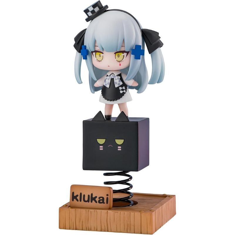 KAWA DESIGN Girls' Frontline 2 Exilium Black Cat Klukai Spring Figure JAPAN