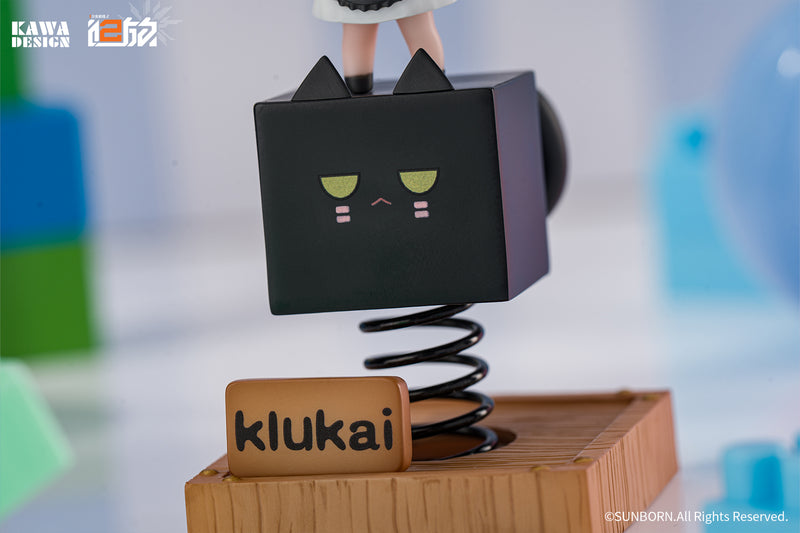KAWA DESIGN Girls' Frontline 2 Exilium Black Cat Klukai Spring Figure JAPAN