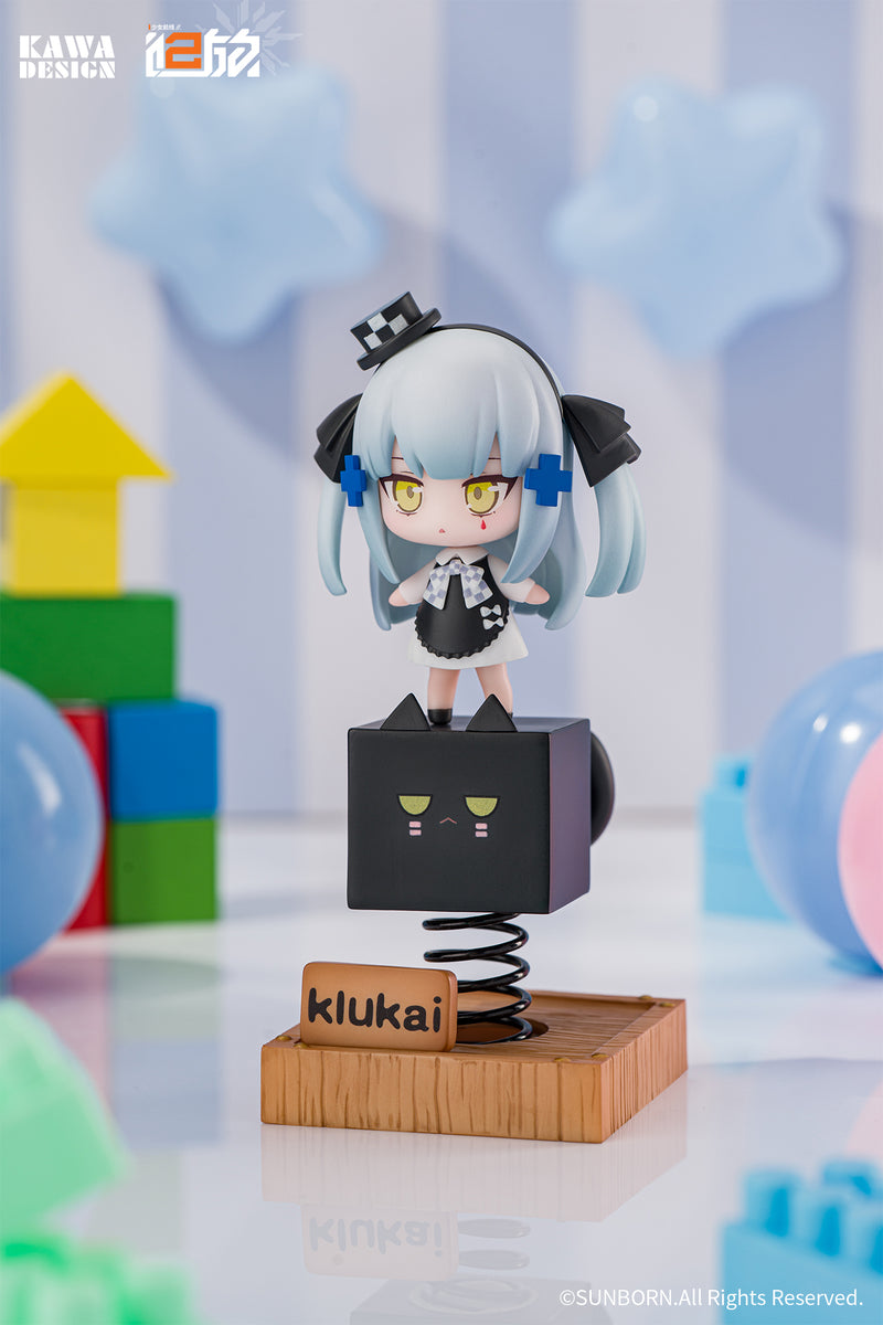 KAWA DESIGN Girls' Frontline 2 Exilium Black Cat Klukai Spring Figure JAPAN