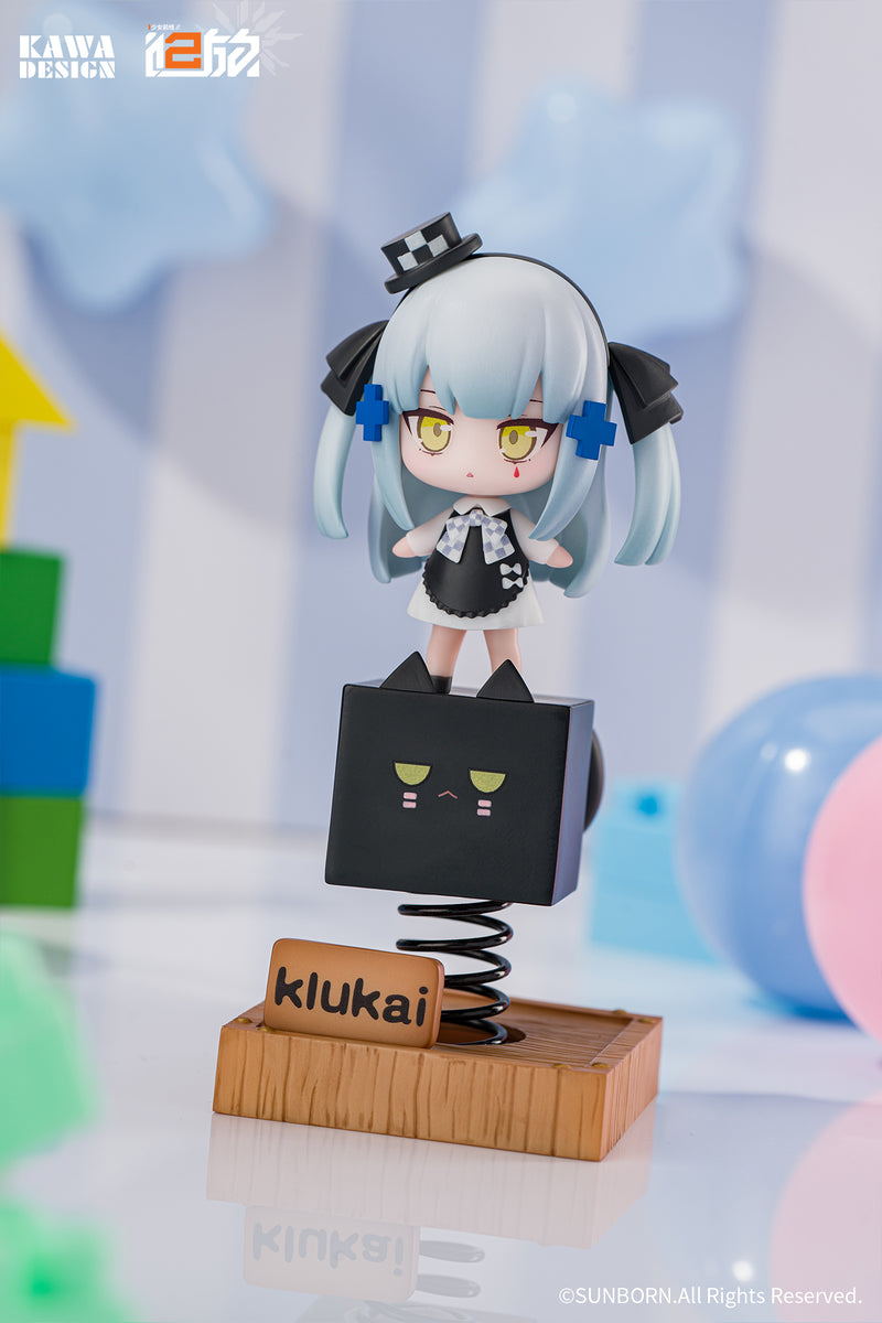 KAWA DESIGN Girls' Frontline 2 Exilium Black Cat Klukai Spring Figure JAPAN