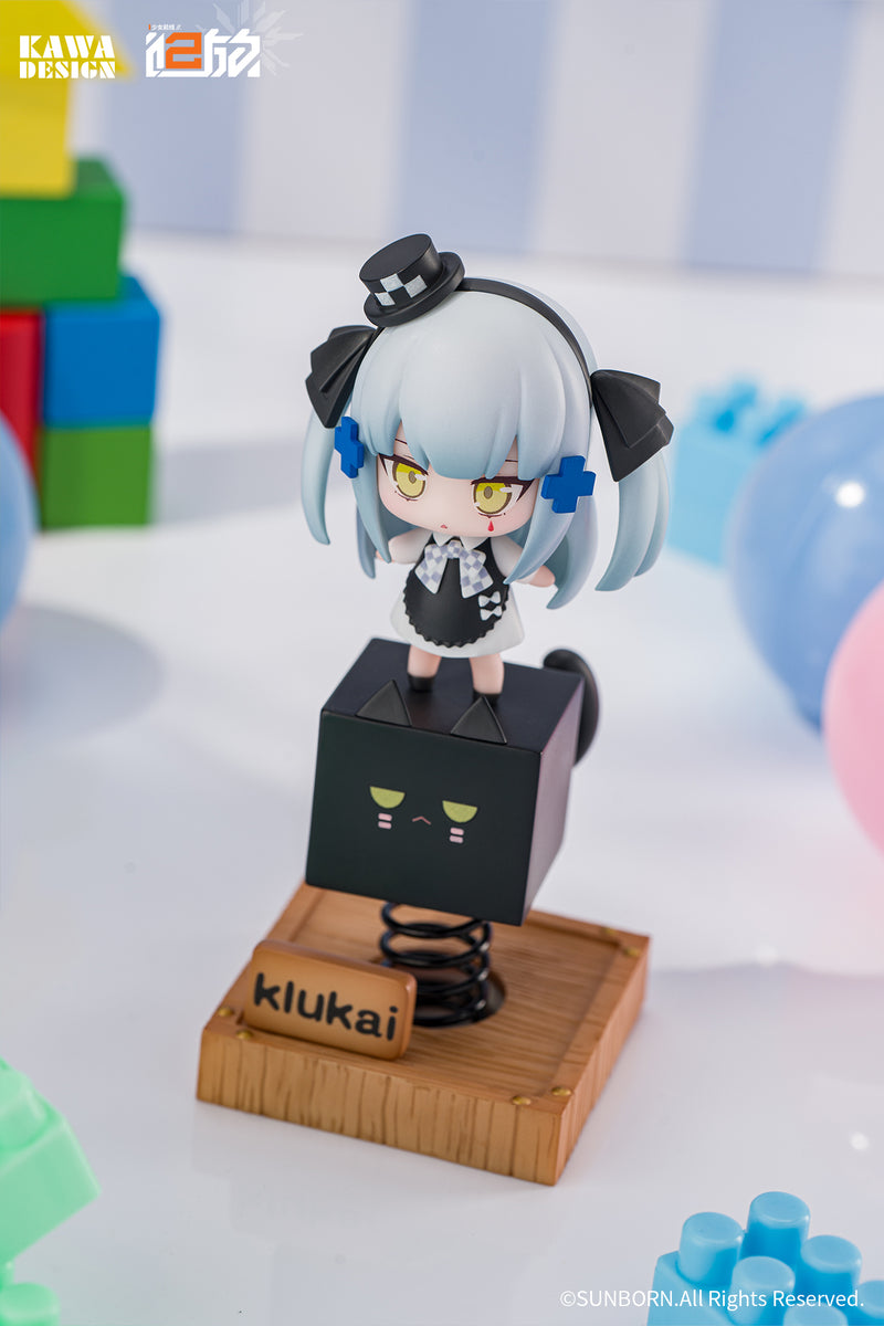 KAWA DESIGN Girls' Frontline 2 Exilium Black Cat Klukai Spring Figure JAPAN
