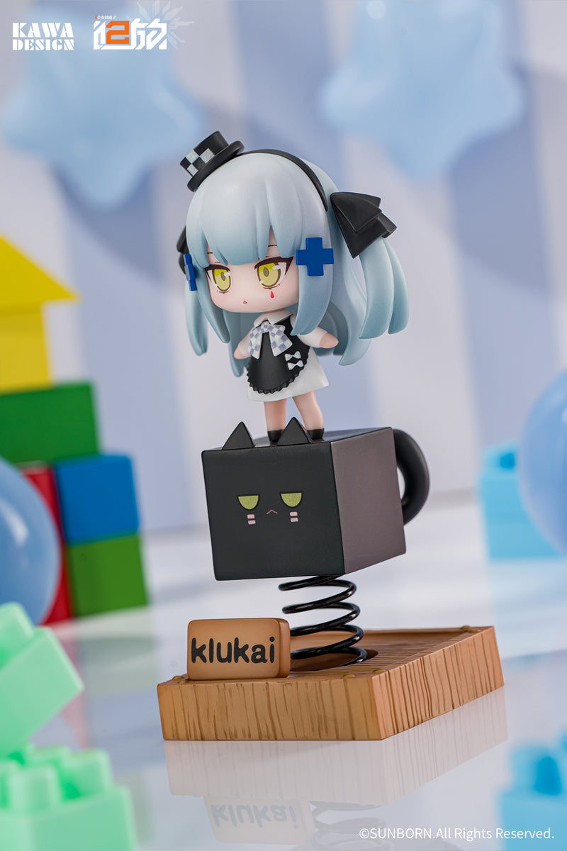 KAWA DESIGN Girls' Frontline 2 Exilium Black Cat Klukai Spring Figure JAPAN