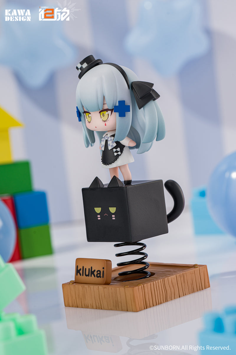 KAWA DESIGN Girls' Frontline 2 Exilium Black Cat Klukai Spring Figure JAPAN