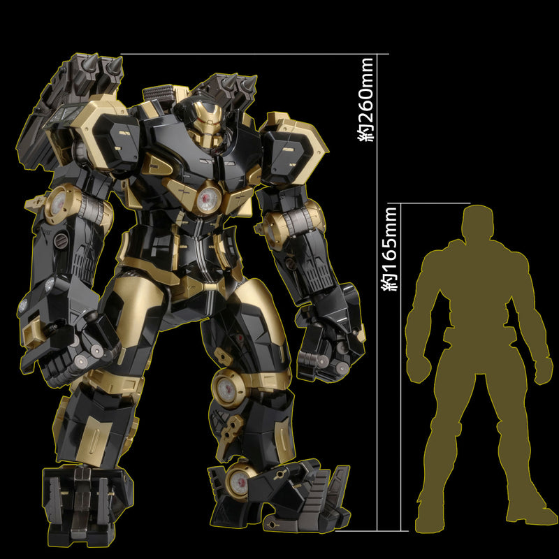 Sentinel Fighting Armor Hulkbuster Black Limited Edition Action Figure JAPAN