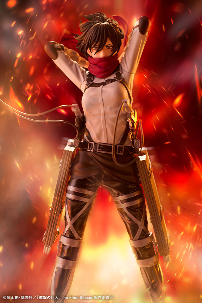 OSHI WORKS Attack on Titan Mikasa Ackerman The Final Season ver. Figure JAPAN