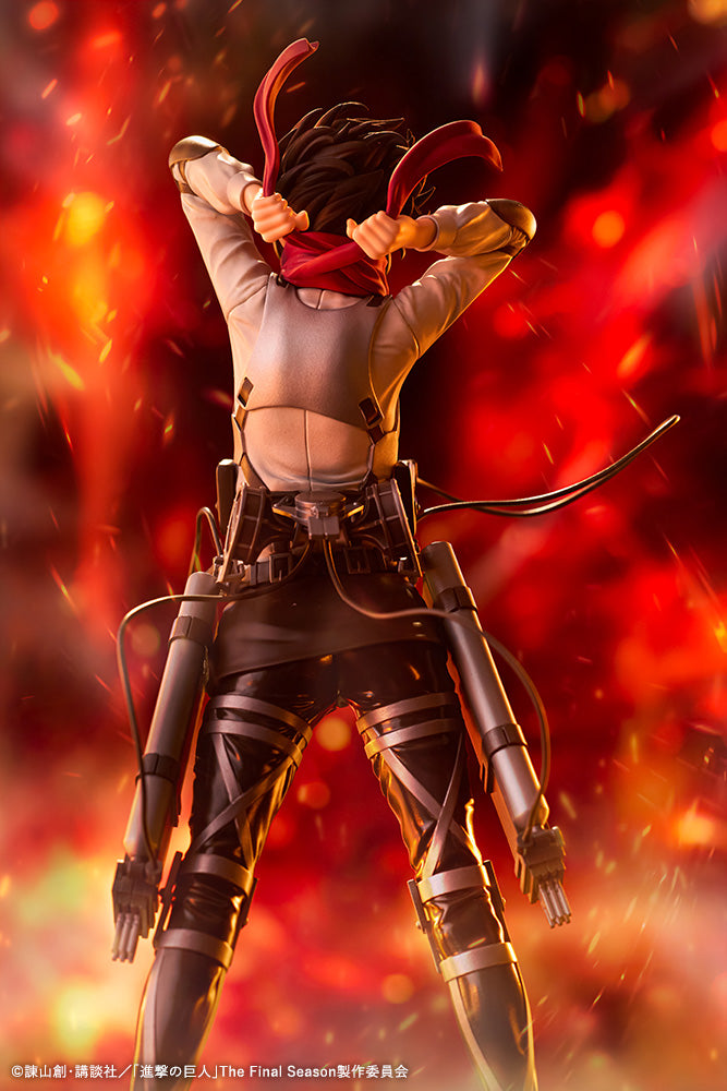 OSHI WORKS Attack on Titan Mikasa Ackerman The Final Season ver. Figure JAPAN