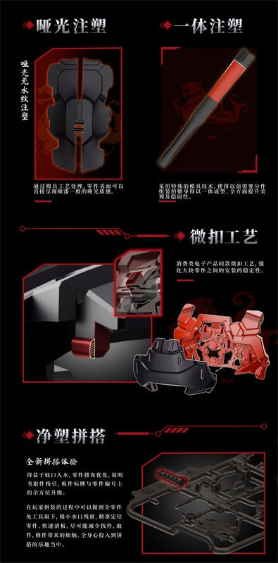 MOSHOWTOYS Elite Class Da Han Hu Ben Kui Su Zhuang Set Model Kit JAPAN OFFICIAL