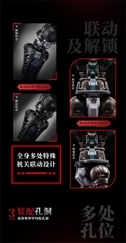 MOSHOWTOYS Elite Class Da Han Hu Ben Kui Su Zhuang Set Model Kit JAPAN OFFICIAL