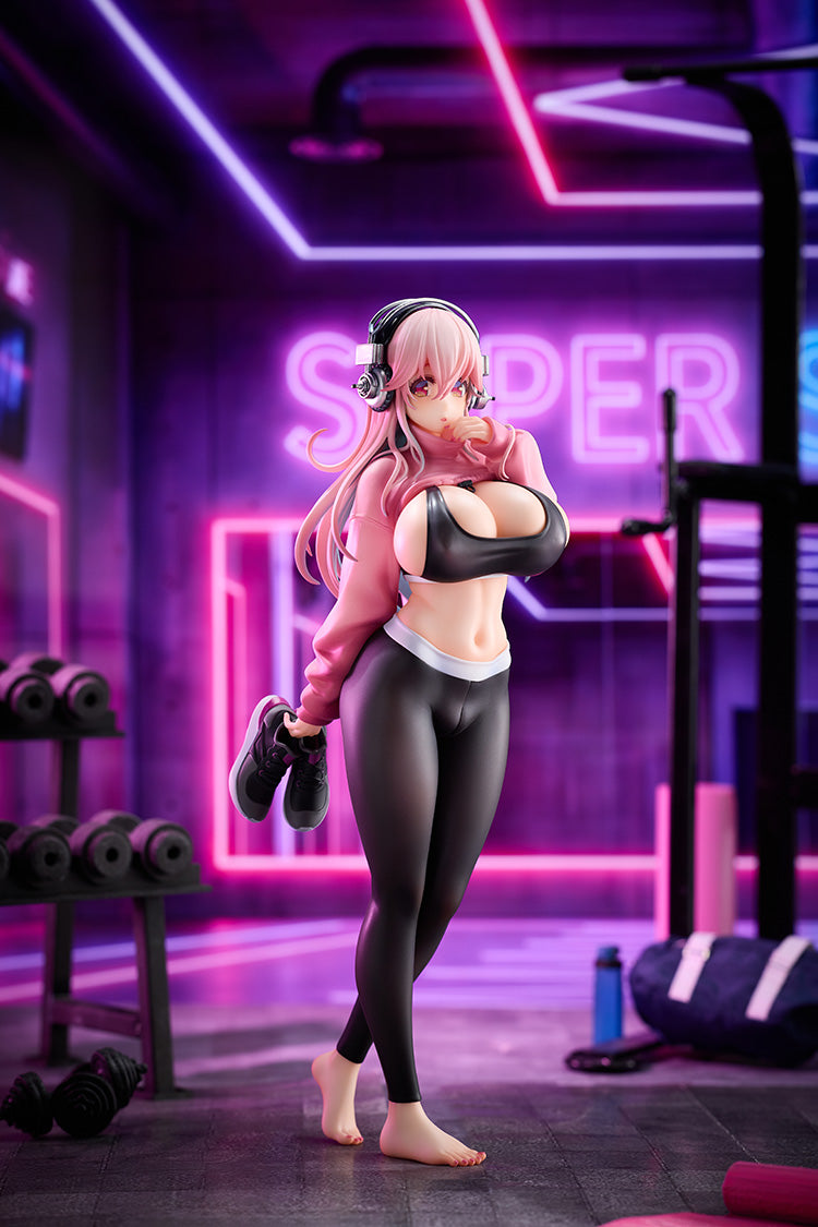 Solarain Super Sonico Exercise Ver. 1/6 Figure JAPAN OFFICIAL