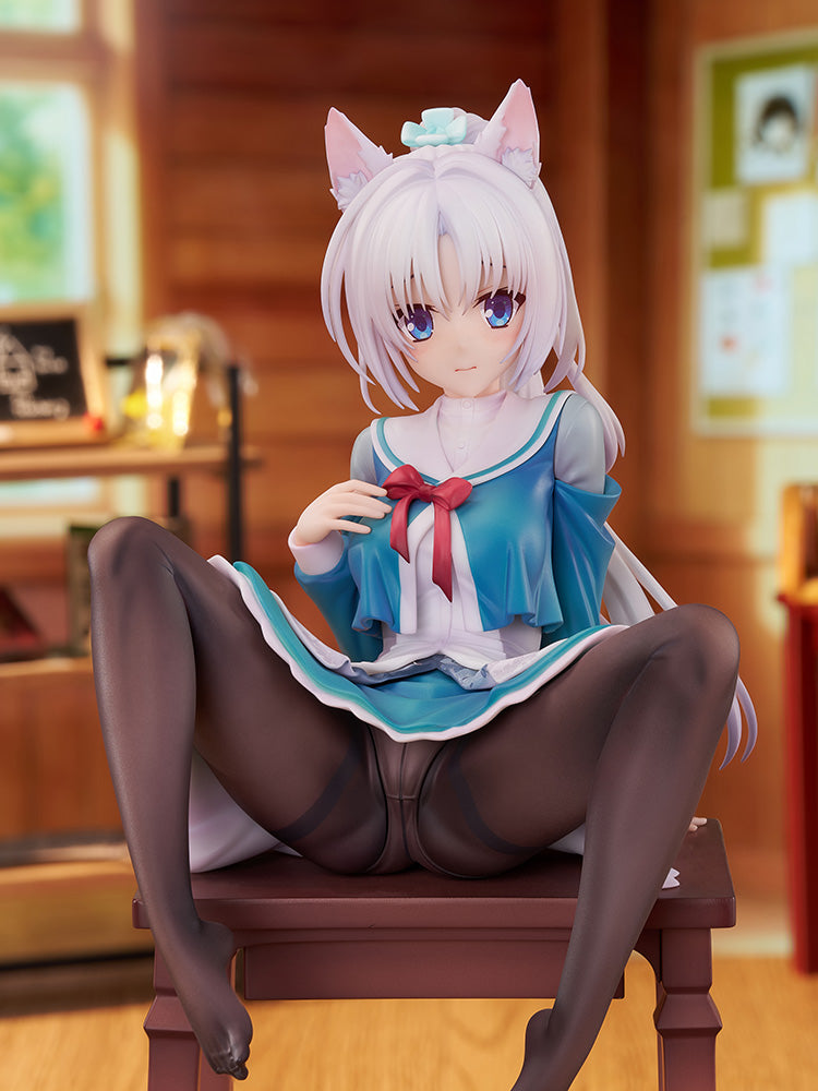 Senren Banka Yoshino Asatake Animal Ears School Uniform Ver. 1/7 Figure JAPAN