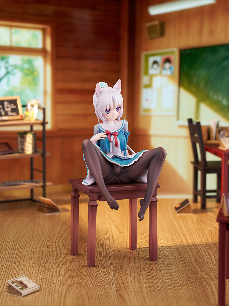 Senren Banka Yoshino Asatake Animal Ears School Uniform Ver. 1/7 Figure JAPAN