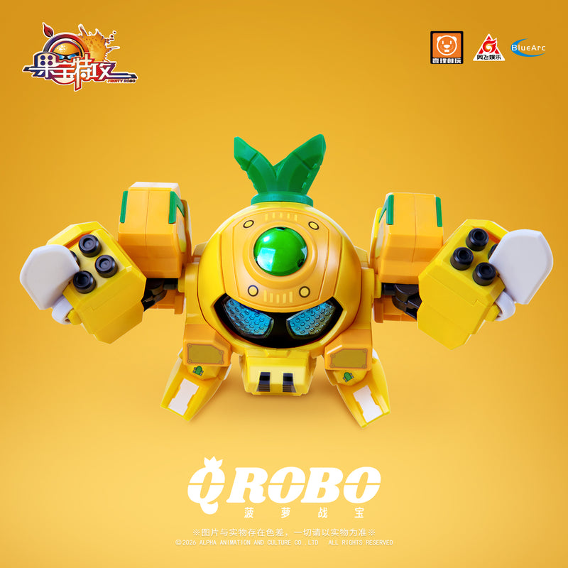 Yilichuangwan Fruity ROBO QROBO Pineapple Slasher Model Kit JAPAN OFFICIAL